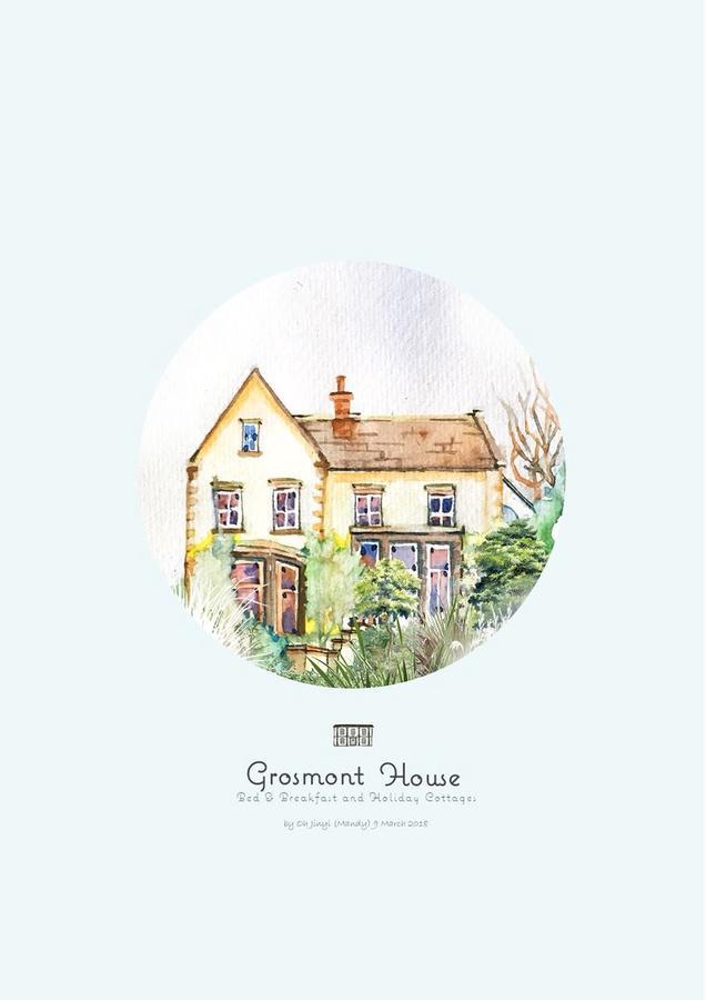 Grosmont House Bed and Breakfast Buitenkant foto